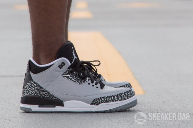 136064-004,AJ3,Air Jordan 3 136064-004 AJ3灰狼 Air Jordan 3 ＂Wolf Grey＂ 上脚实拍