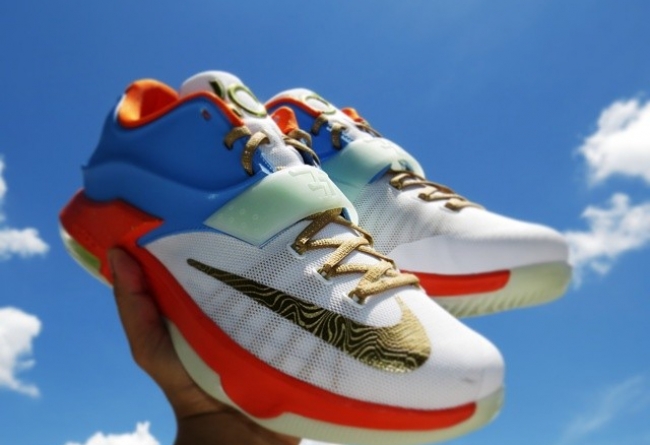KD7,NIKEiD  网友网晒 KD7 NIKEiD 个性定制鞋款