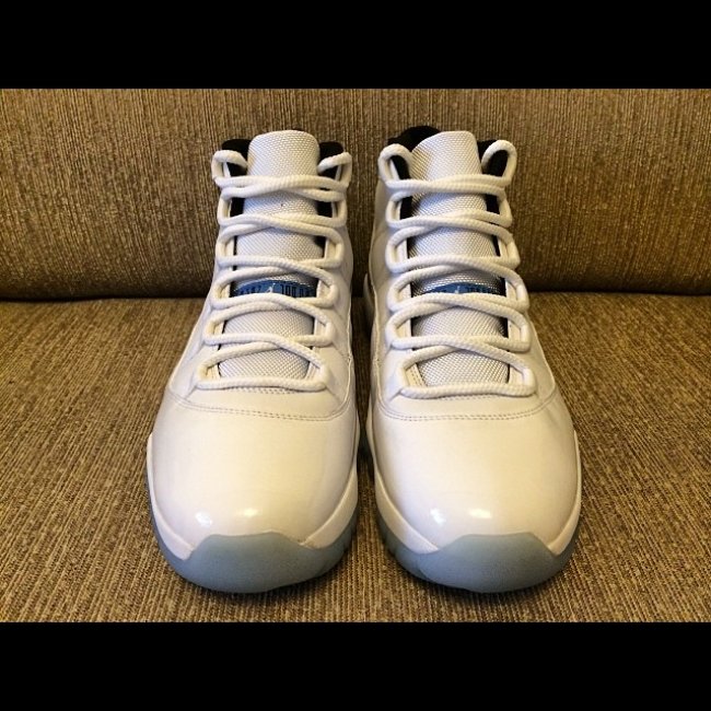 378037-117,AJ11,Air Jordan 11 AJ11传奇蓝378037-117 Air Jordan 11 ＂Legend Blue＂ 实物再赏