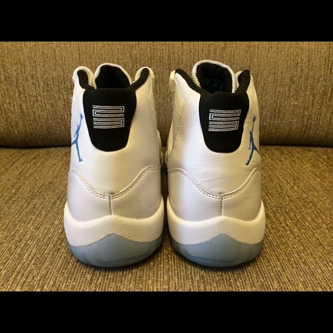 378037-117,AJ11,Air Jordan 11 AJ11传奇蓝378037-117 Air Jordan 11 ＂Legend Blue＂ 实物再赏