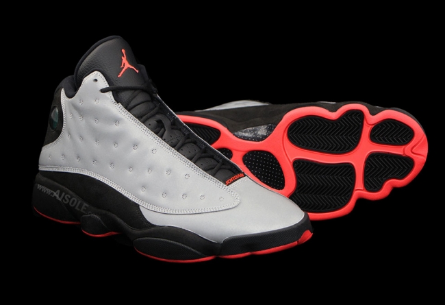696298-023,AJ13,Air Jordan 13 AJ13 696298-023 Infrared 23 Air Jordan 13 “3M Reflective” 发售信息