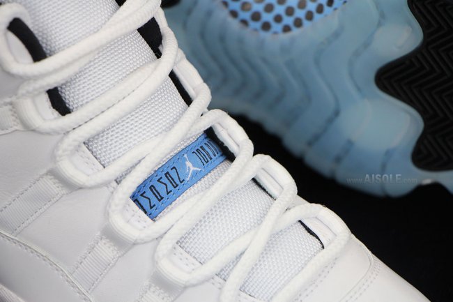 378037-117,AJ11,Air Jordan 11 AJ11传奇蓝378037-117 Air Jordan 11 ＂Legend Blue＂ 清晰细节图赏