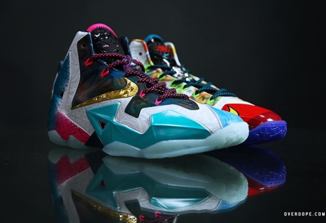 Nike,LeBron,XI“What,The,LeBro 650884-400 LeBron 11 “What The LeBron” 明日发售提醒