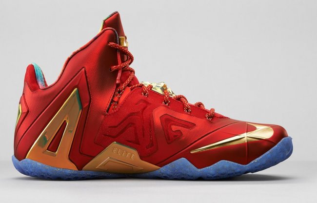 695226-670,LBJ11,LeBron 11,LBJ 695226-670LBJ11总冠军 LeBron 11 Elite SE “University Red” 海外发售信息