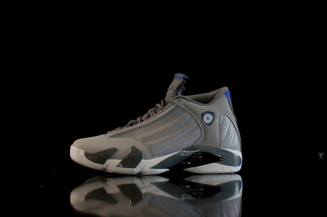 487471-004,AJ14,Air Jordan 14 487471-004AJ14灰狼 【今日发售提醒】 Air Jordan 14 ＂Wolf Grey＂