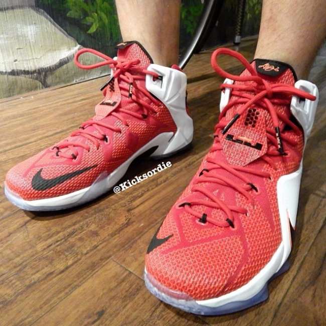 684593-601,LBJ12,LeBron 12 684593-601 LBJ12 LeBron 12 “Lion Heart” 上脚实拍
