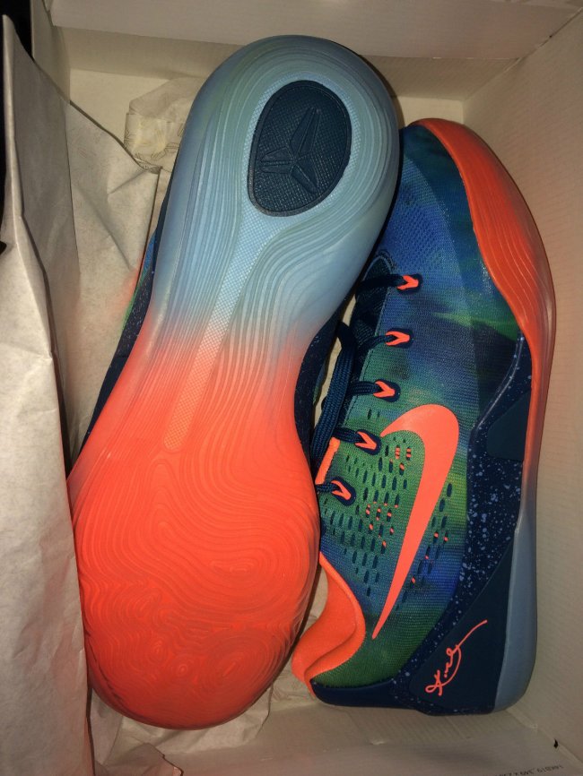 Kobe 9 EM,Kobe 9 科比9代 Kobe 9 EM EYBL “Peach Jam” 实物图赏