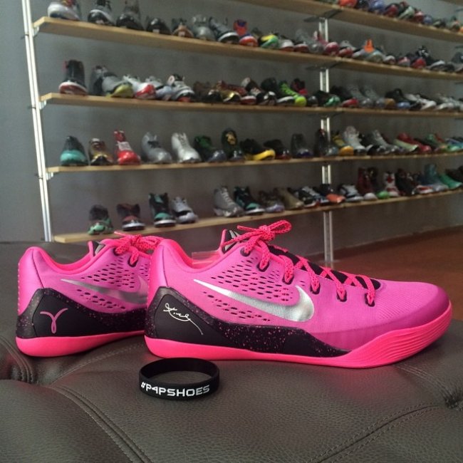 乳腺癌,Kay Yow,Kobe 9 EM,Kobe 9 乳腺癌 Kobe 9 EM “Kay Yow” 乳腺癌配色更多实物图片