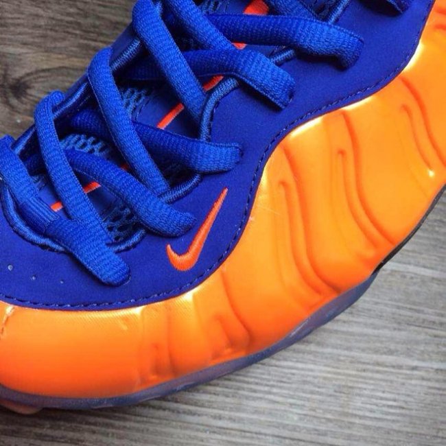 Foamposite One,Foamposite  Nike Air Foamposite One “Knicks” 实物图赏