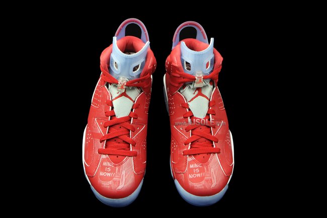 717302-600,AJ6,Air Jordan 6 717302-600 AJ6樱木发售日期 Air Jordan 6 “Slam Dunk” 灌篮高手配色实物图片