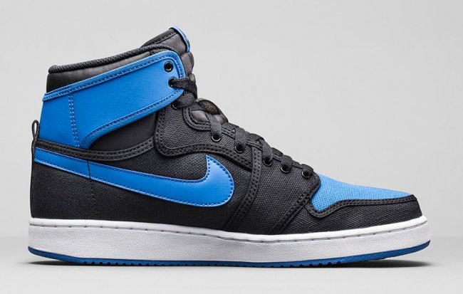 638471-007,AJ1,Air Jordan 1 638471-007 AJ1帆布AJKO 黑蓝再现，Air Jordan 1 KO “Sport Blue” 官方发布