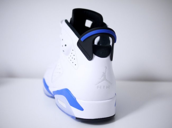 384664-107,AJ6,Air Jordan 6 384664-107 AJ6 Air Jordan 6 “Sport Blue” 运动蓝配色高清图赏
