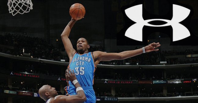 Under Armour  Under Armour 开出天价合约，有望签约杜兰特