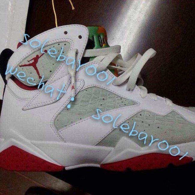 AJ7,Air Jordan 7 AJ7 2015发售信息 Air Jordan 7 Retro “Hare” 2015 实物曝光