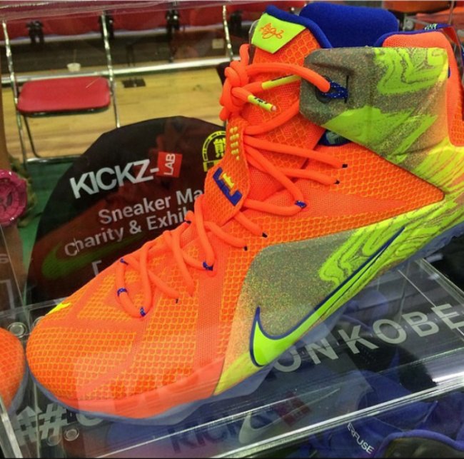 LBJ12,LeBron 12 LBJ12 LeBron 12 新配色 Sample 样品曝光