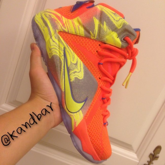 LBJ12,LeBron 12 LBJ12 LeBron 12 新配色 Sample 样品曝光