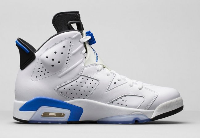 384664-107,AJ6,Air Jordan 6 384664-107 AJ6 Air Jordan 6 “Sport Blue” 运动蓝下周发售