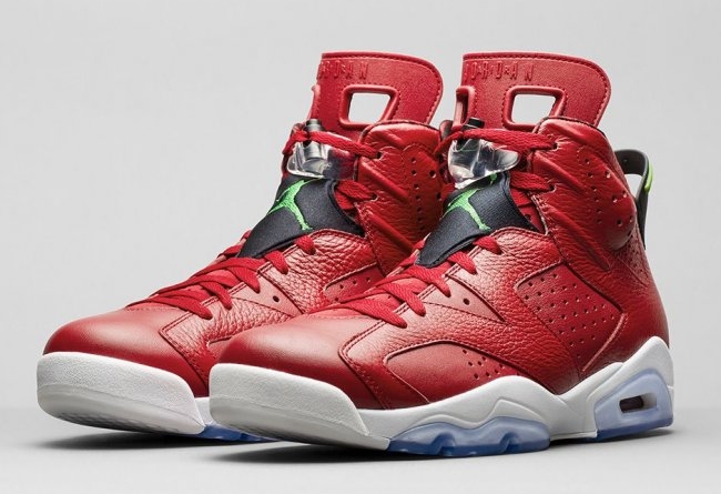 AJ6,Air Jordan 6 AJ6 【免费大放送】Air Jordan 6 Spikize 大红开学免费送