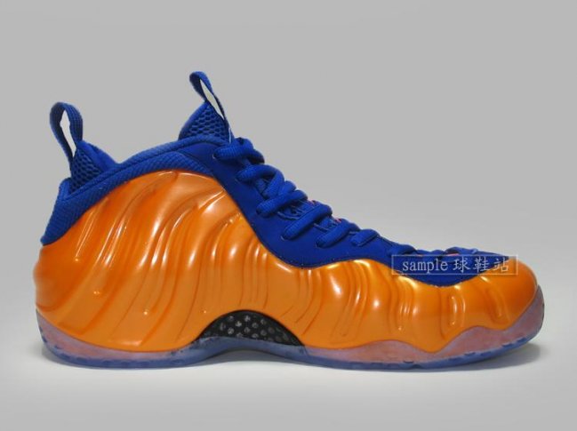 Foamposite One,Foamposite  Nike Air Foamposite One “Knicks” 更多实物图片欣赏
