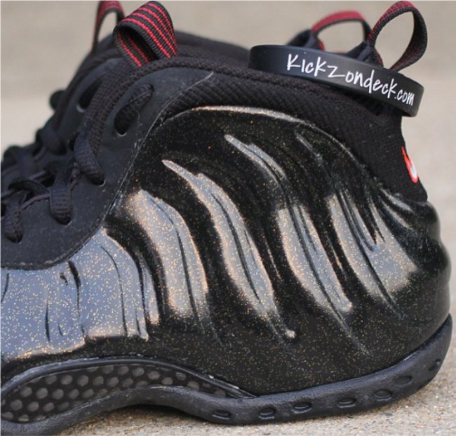 Foamposite One,Foamposite 喷泡球鞋发售信息 Nike Air Foamposite One 黑金红配色样品曝光