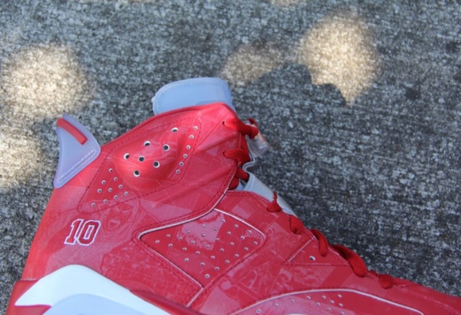 717302-600,AJ6,Air Jordan 6 717302-600 AJ6樱木发售日期 Air Jordan 6 “Slam Dunk” 实物欣赏