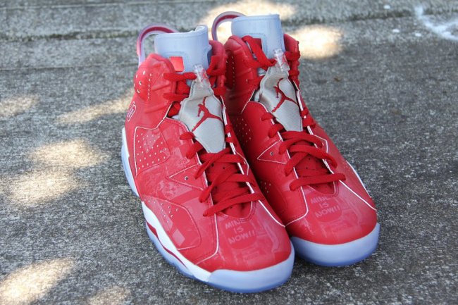 717302-600,AJ6,Air Jordan 6 717302-600 AJ6樱木发售日期 Air Jordan 6 Retro “Slam Dunk” 实物欣赏