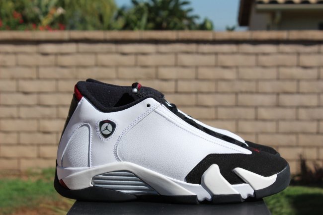 487471-102,AJ14,Air Jordan 14 AJ14黑头 487471-102 Air Jordan 14 ＂Black Toe＂ 家族套装全尺码发售