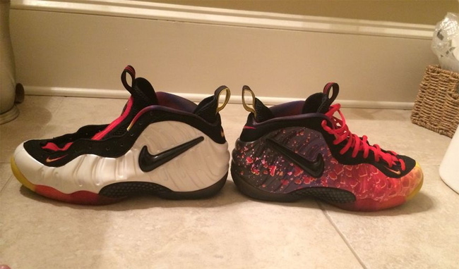 Foamposite Pro,Foamposite 小行星熔岩泡 Nike Air Foamposite Pro ＂珍珠熔岩＂ 私人定制
