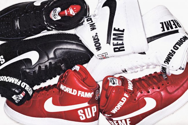 AF1,Air Force 1 AF1 Supreme x Nike Air Force 1 High 发售信息