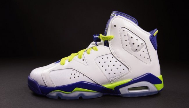 543390-108,AJ6,Air Jordan 6 AJ6 543390-108 Air Jordan 6 GS “Fierce Green” 发售信息