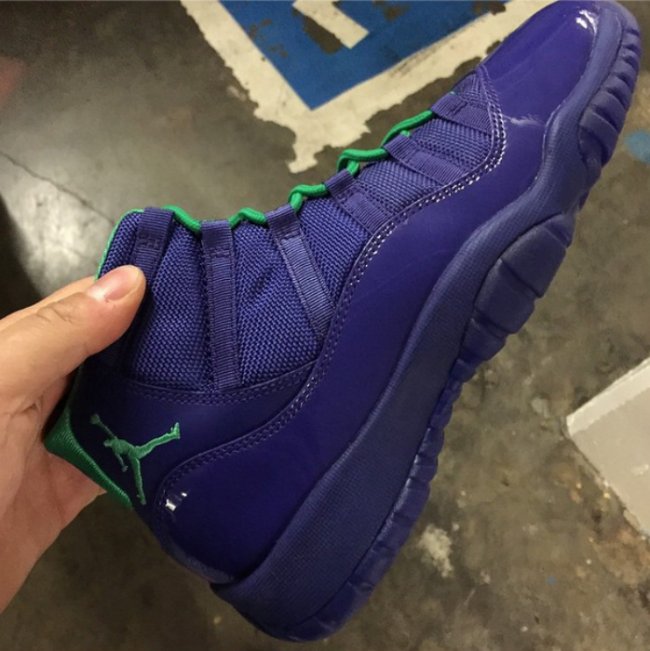 AJ11,Air Jordan 11 AJ11黄蜂 Air Jordan 11 GS “Hornets/黄蜂” 更多实物曝光