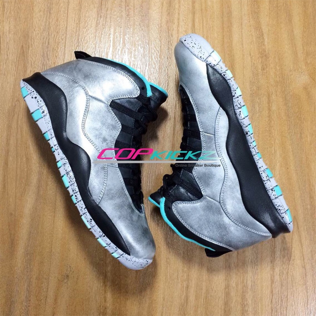 AJ10,Air Jordan 10  Air Jordan 10 “Lady Liberty” 自由女神像实物图赏