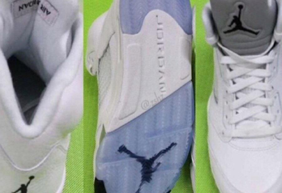 AJ5,Air Jordan 5 AJ5 Air Jordan 5 白银配色 2015 款更多实物曝光