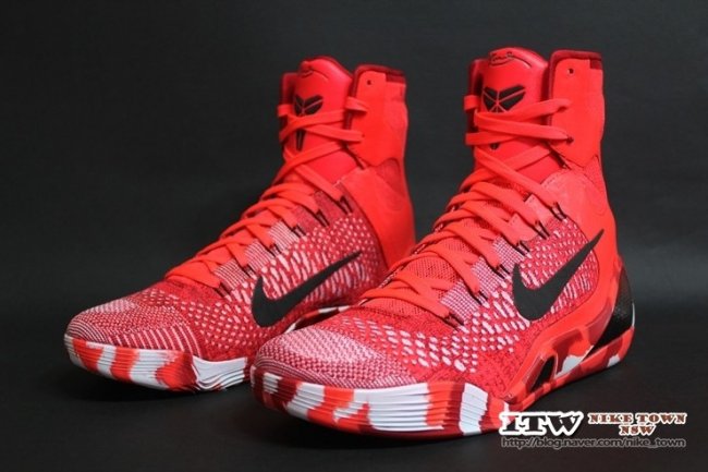 Kobe 9 Elite,Kobe 9 圣诞 Nike Kobe 9 Elite “Christmas” 清晰实物图赏