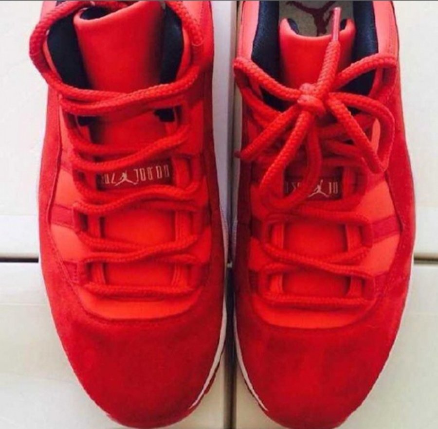 AJ11低帮,AJ11,Air Jordan 11 AJ11低帮 Air Jordan 11 Low “Red Suede” 发售流言