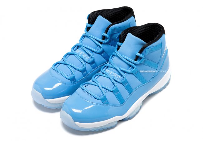 689479-405,AJ11,Air Jordan 11 AJ11北卡蓝689479-405 Air Jordan 11 “Ultimate Gift of Flight” 实物图赏