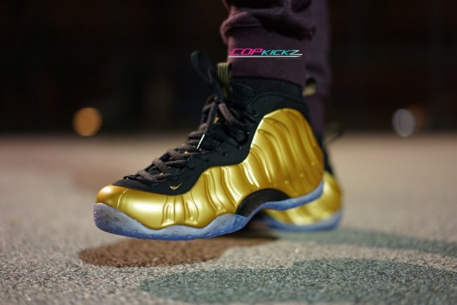 Foamposite One,Foamposite  金喷 Nike Air Foamposite One “Gold” 更多上脚实拍