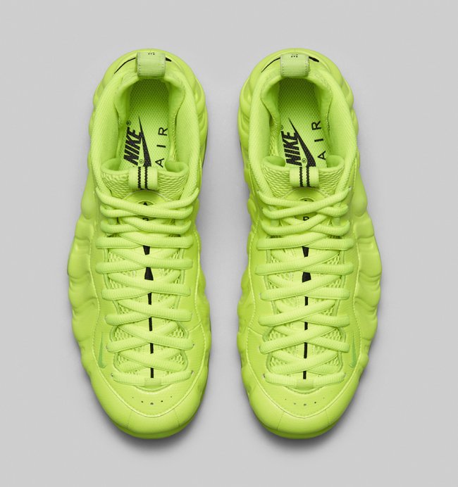 624041-700,Foamposite Pro,Foam 624041-700 Nike Air Foamposite Pro ＂闪黄绿＂ 国内发售信息