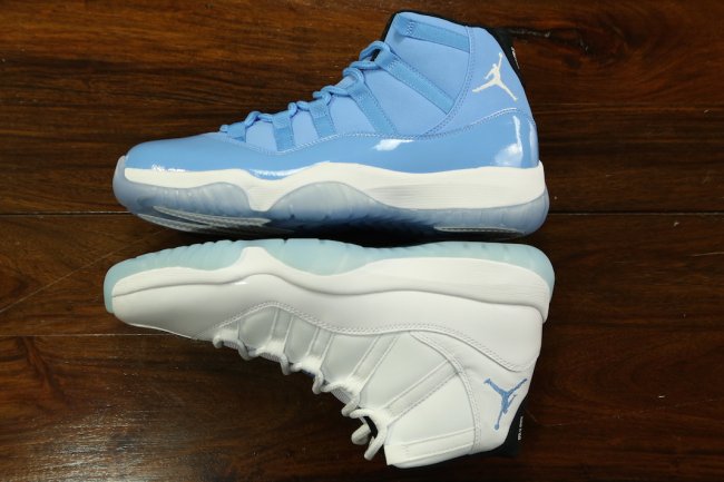 AJ11,Air Jordan 11 AJ11 Air Jordan 11 传奇蓝/北卡蓝双色图赏