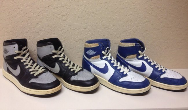 AJ1,Air Jordan 1 AJ1 '85 元年 Air Jordan 1 大集合亮相 eBay