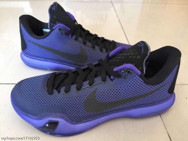 Kobe 10,Kobe X  Kobe 10 “Laker Purple” 更多实物图片