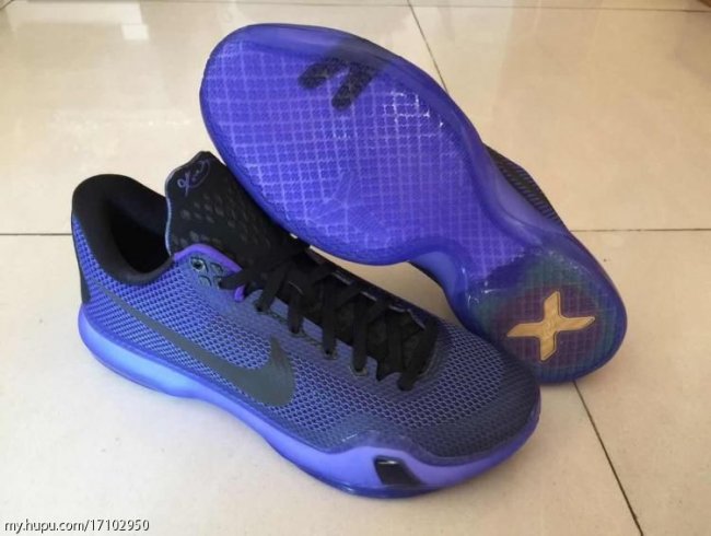 Kobe 10,Kobe X  Kobe 10 “Laker Purple” 更多实物图片