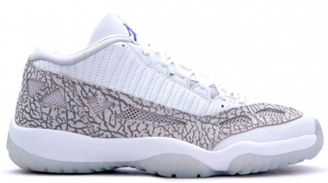 AJ11低帮,AJ11,Air Jordan 11 AJ11低帮 Air Jordan 11 Low IE 白/灰爆裂配色即将复刻回归