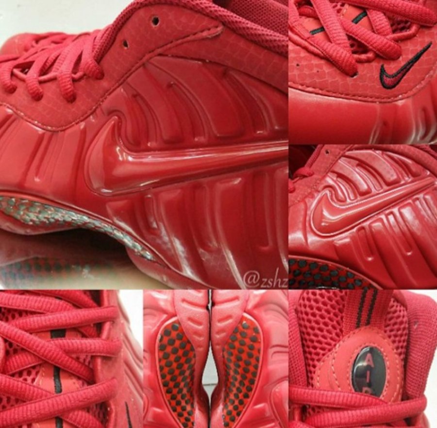 624041-603,Foamposite Pro,Foam 624041-603红泡 红泡 Nike Air Foamposite Pro ＂Red October＂ 更多曝光