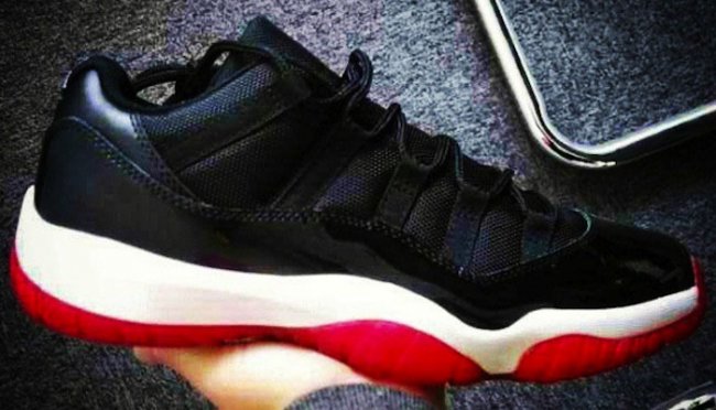 528895-012,AJ11低帮,AJ11 Low,Air 528895-012AJ11低帮 Air Jordan 11 Low “Bred” 黑红配色发售信息