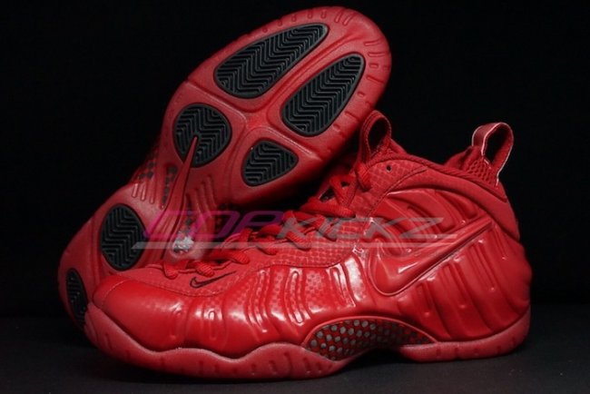 624041-603,Foamposite Pro,Foam 624041-603红泡 Nike Air Foamposite Pro “Red October” 清晰图赏