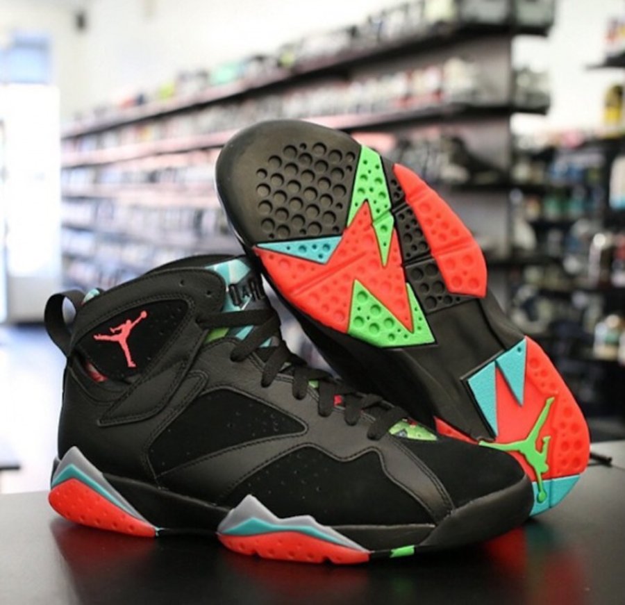 705350-007,AJ7,Air Jordan 7 705350-007火星人马文AJ7 Air Jordan 7 “Marvin the Martian” 发售信息