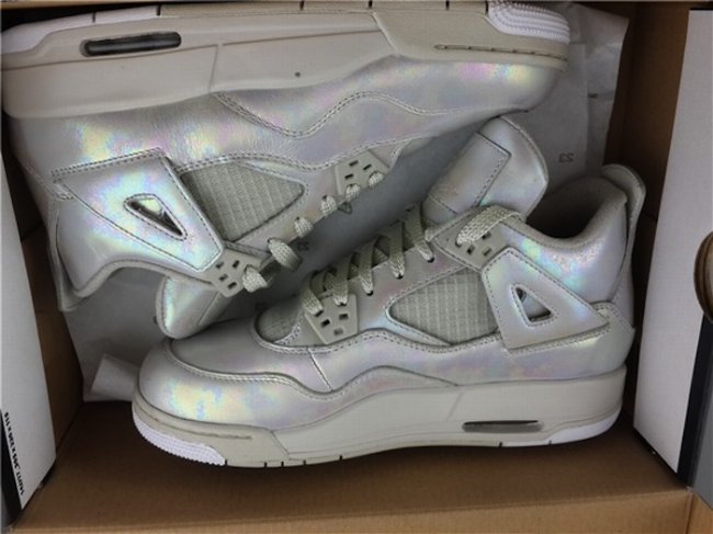 742639-045,AJ4,Air Jordan 4 742639-045AJ4 Air Jordan 4 GS “Pearl” 清晰实物曝光