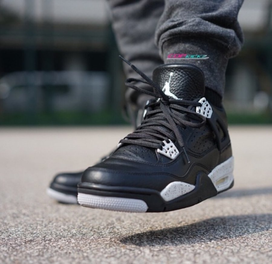 314254-003,AJ4,Air Jordan 4 314254-003AJ4 Air Jordan 4 “Oreo” 奥利奥上脚实拍