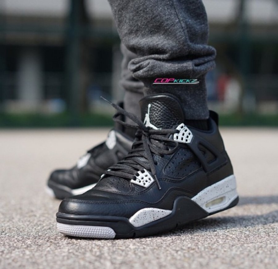 314254-003,AJ4,Air Jordan 4 314254-003AJ4 Air Jordan 4 “Oreo” 奥利奥上脚实拍
